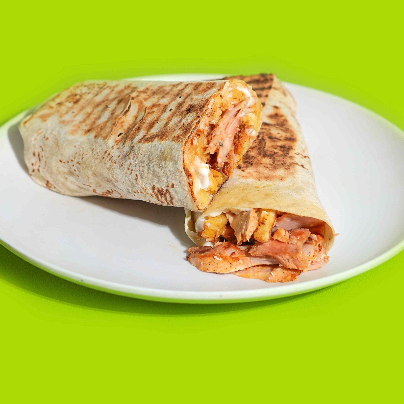 Large chicken shawarma