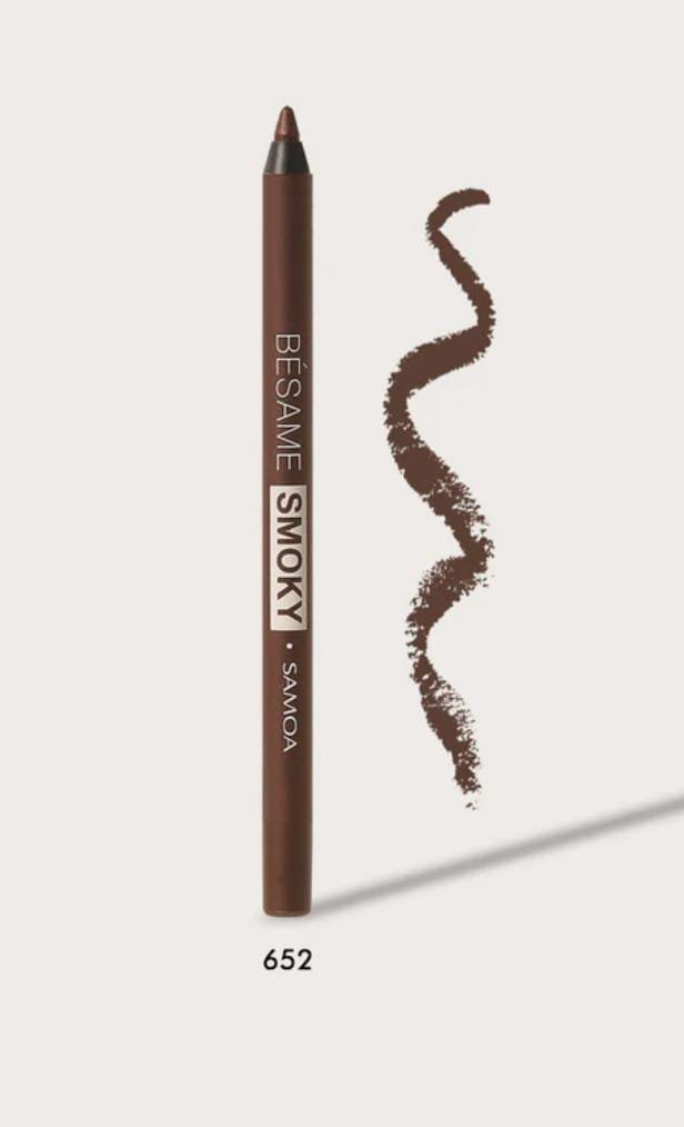 Besame Smoky Waterproof Kajal & Eyeliner  Brown color (Samoa)