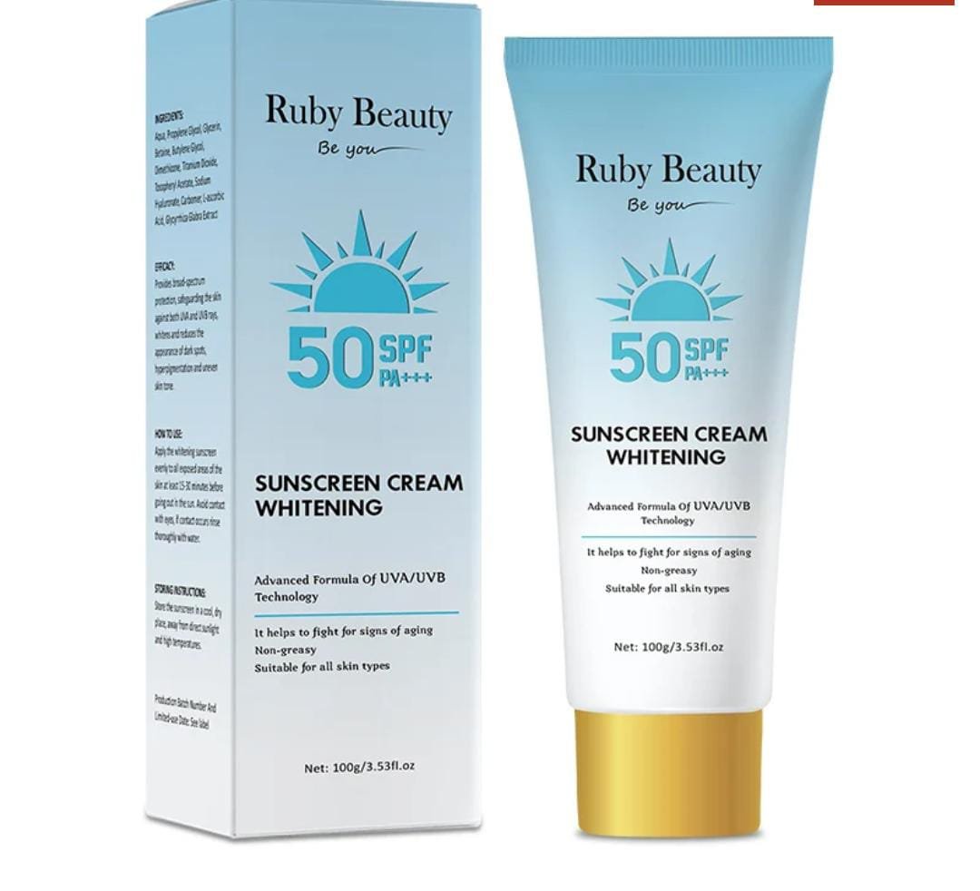 Sunscreen Cream Whitening (Ruby Beauty)