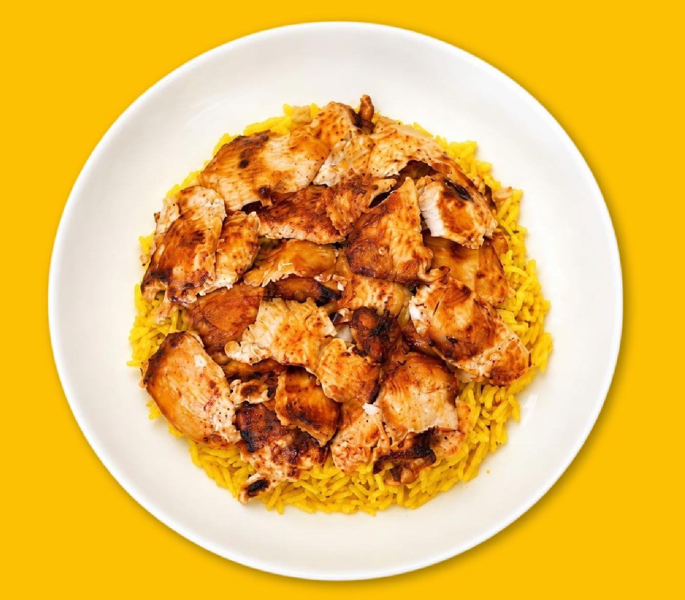 Chicken Shawarma on Rice