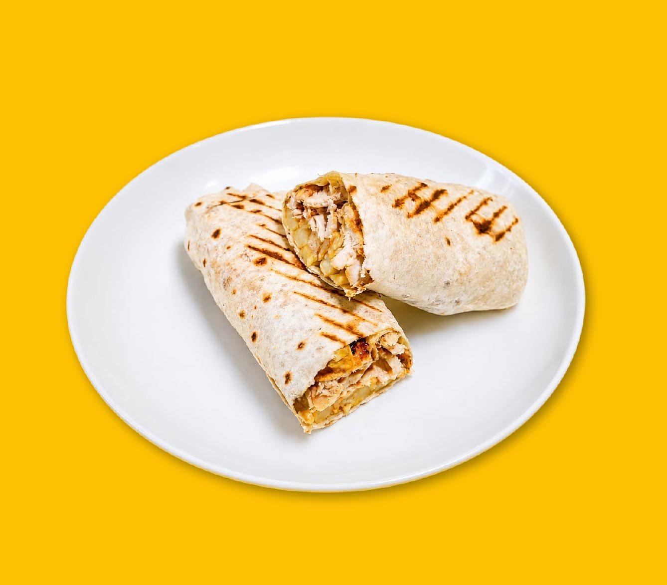 Medium chicken shawarma